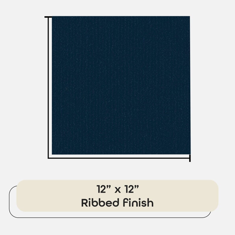 Achim Nexus Self Adhesive 12-Inch Carpet Floor Tiles, 12 Tiles - 12" x 12", Navy Blue - Peel & Stick, DIY Flooring for Kitchen, Dining Room, Bedrooms & Bathrooms by Achim Home Decor - Image 3